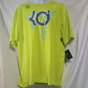 Nike Men's Bright Green KD Dri-FIT Tee